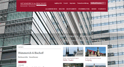Desktop Screenshot of huemmerich-partner.de